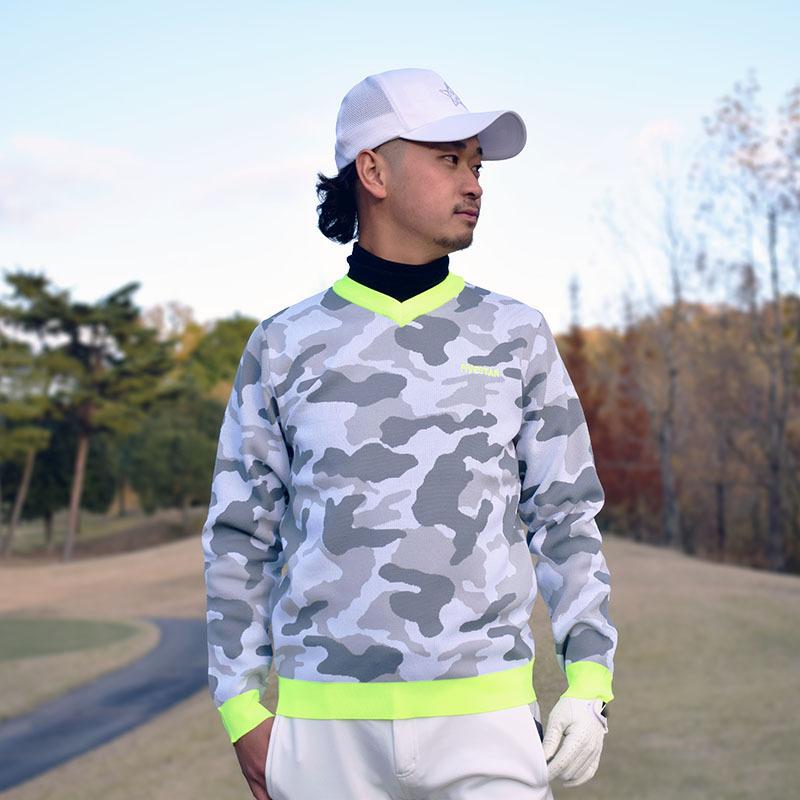 FIVE STAR セーター ニット ゴルフウェア メンズ 冬 ファイブスター