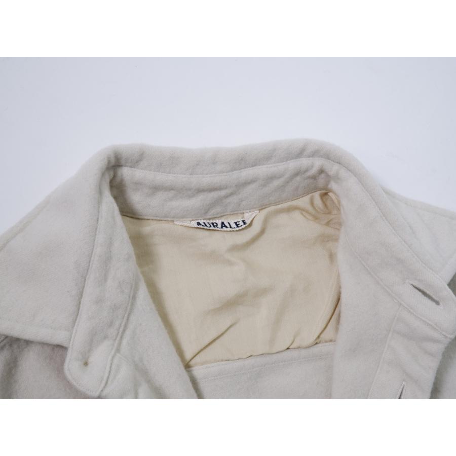 AURALEEオーラリー Super Soft Wool Flannel Shirts ウールフランネル