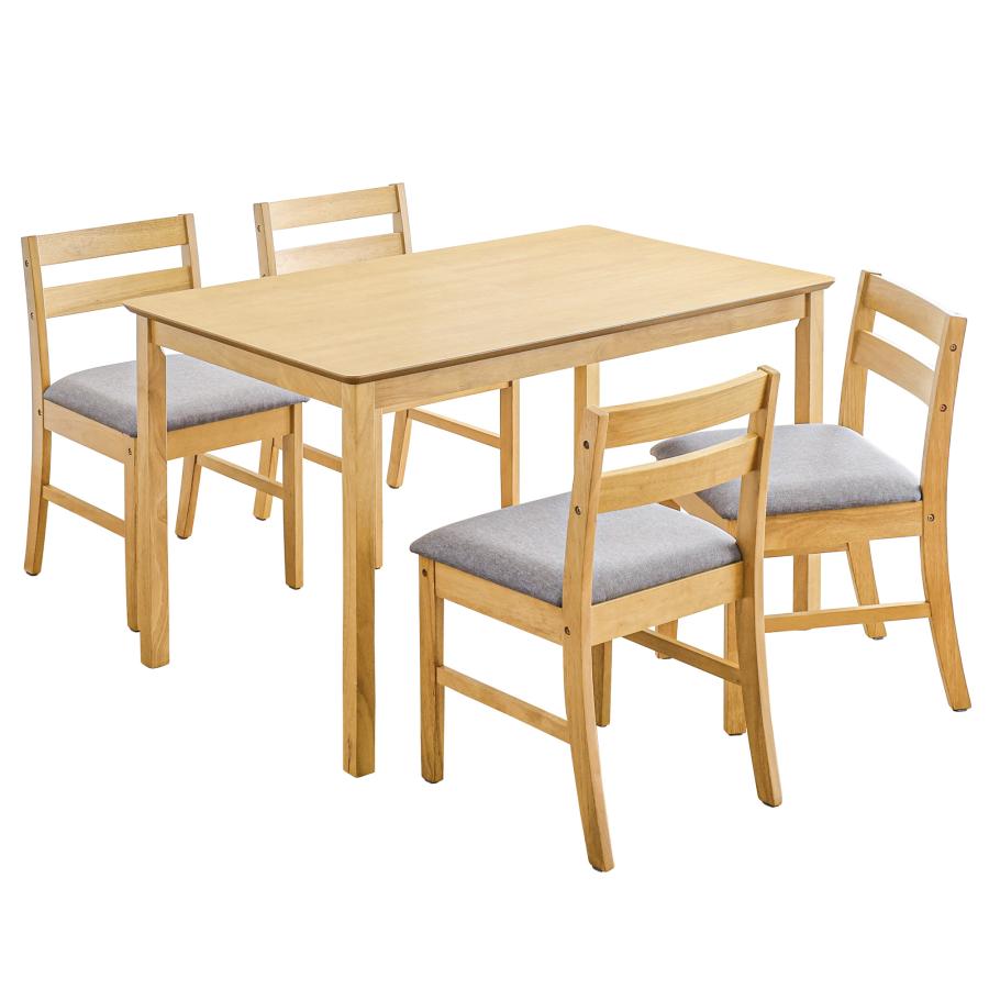 VENTOTA ダイニングテーブル 4人 4人用 幅120cm イス4脚 おしゃれ