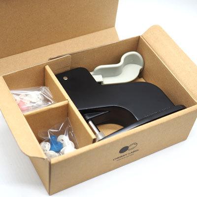 CHERRY LABEL -簡易ハンドプレススターターセット (台座、ホックセット