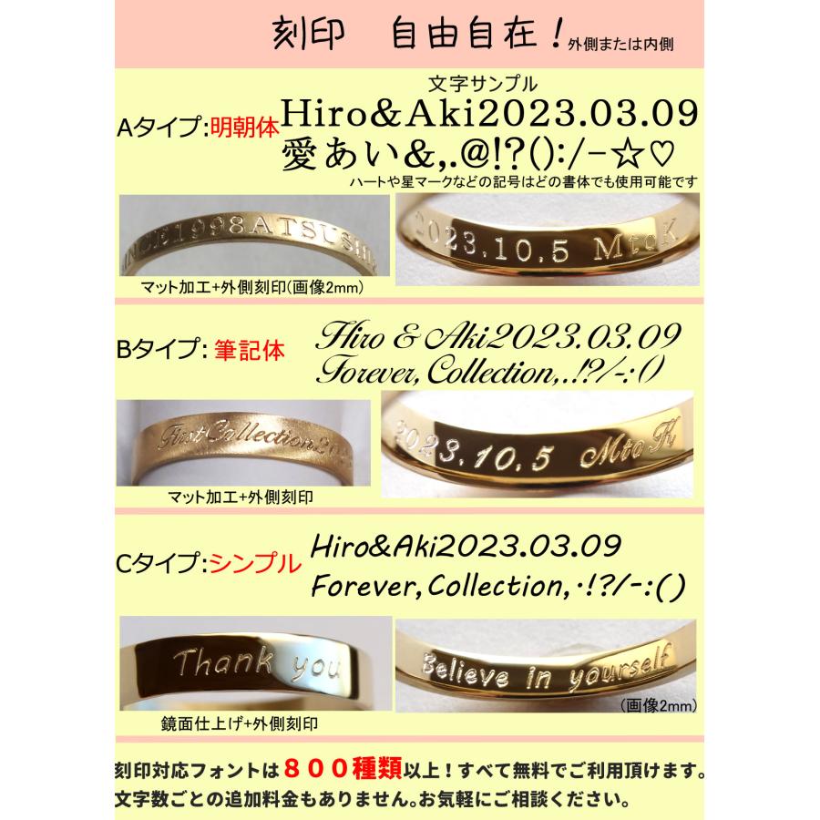 K18 18金 リング レディース 4mm 幅広 指輪 18K シンプル ピンク