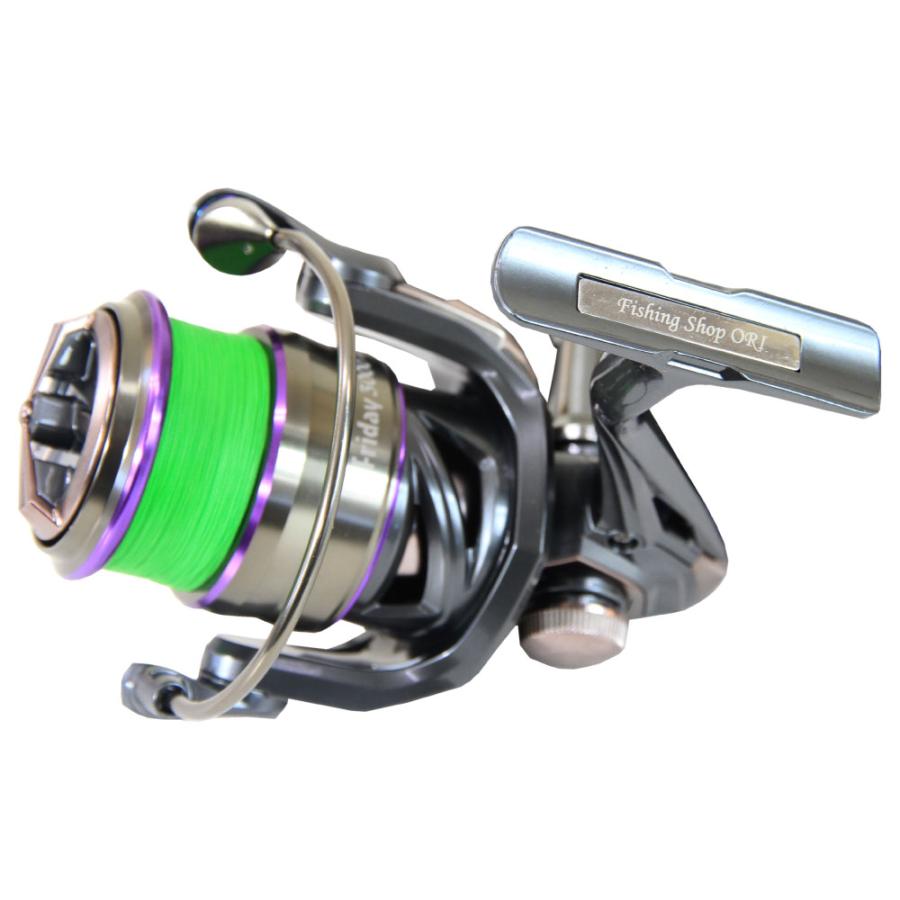 おり釣具 PEライン付スピニングリール フライデー3 XE3000 0.8号300m付