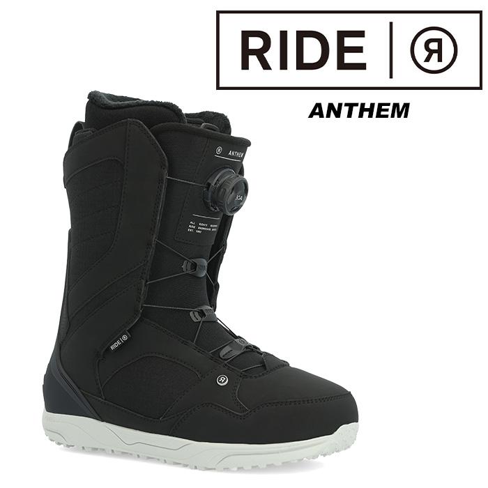 RIDE ライド スノーボード ブーツ ANTHEM BLACK 23-24 モデル : F