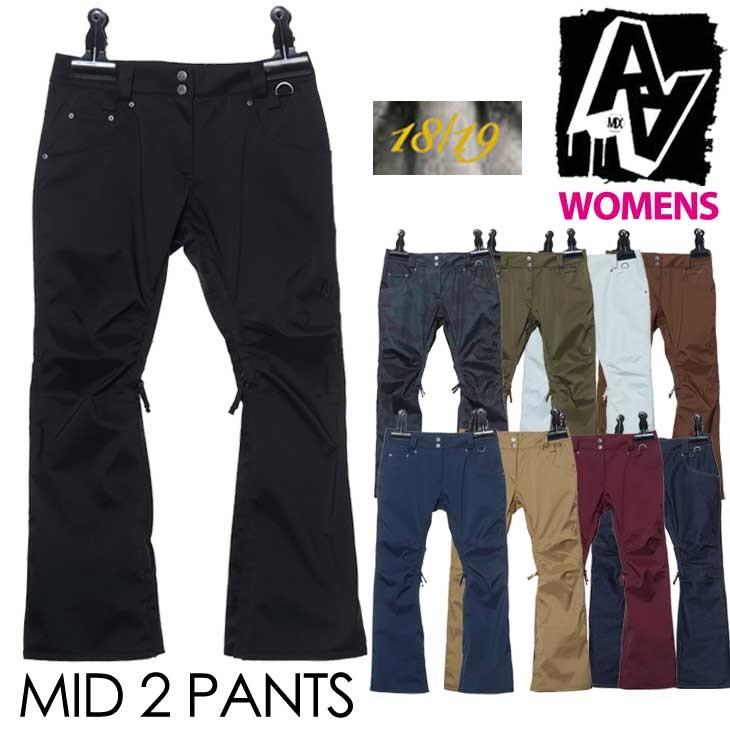 AA hardwear 18-19 ダブルエー ウエア レディース 【MID2 PANTS
