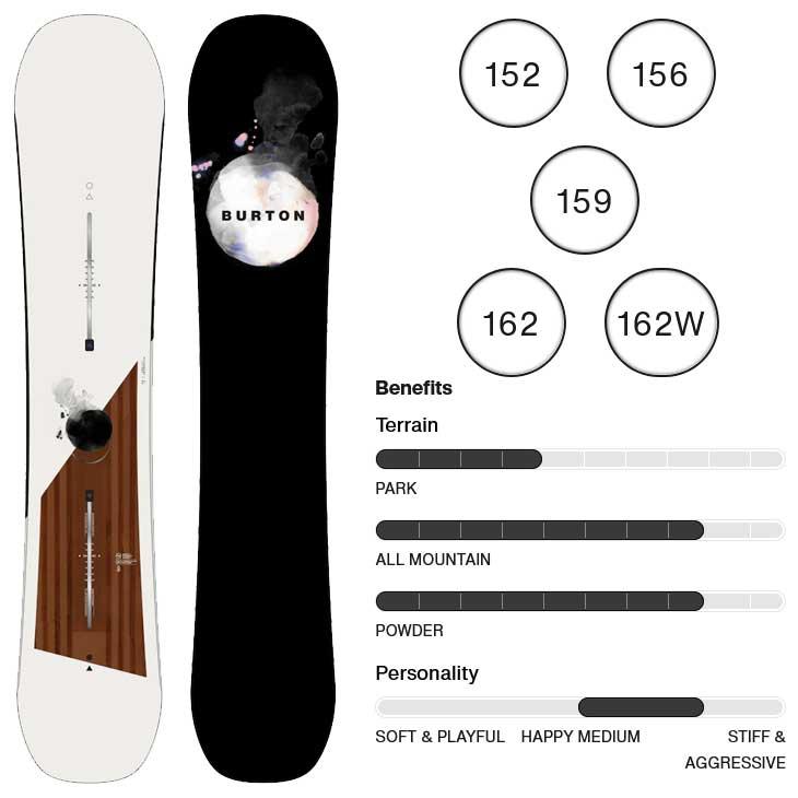 BURTON（バートン） 23-24 BURTON スノーボード Men's Flight