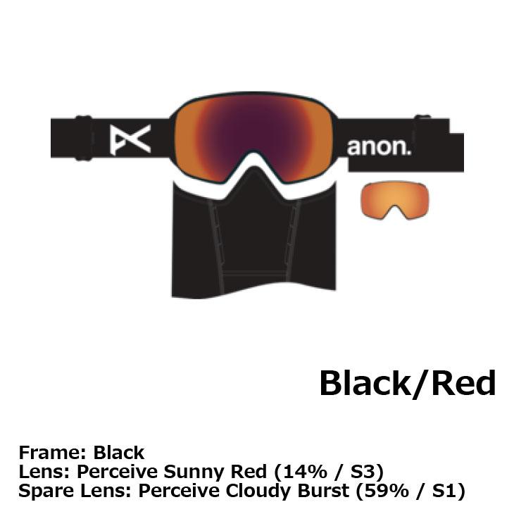 anon 24-25 ANON アノン ゴーグル M4 Cylindrical Low Bridge+ボーナス