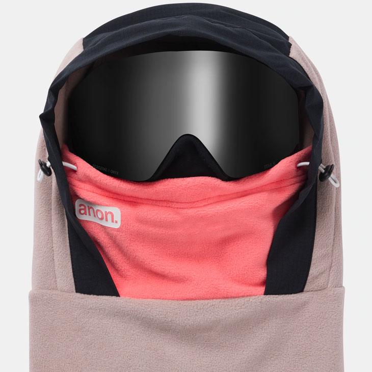 anon 24-25 ANON アノン フェイスマスク MFI フリース ヘルメット