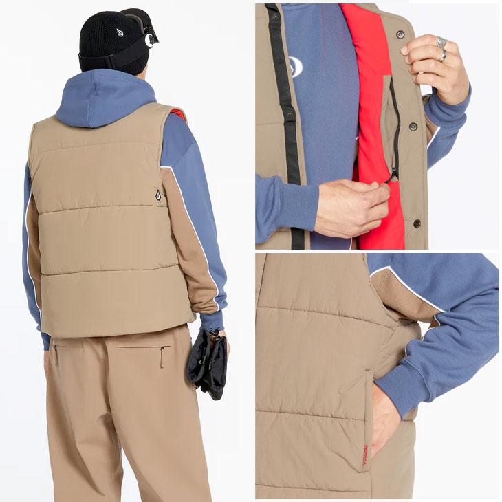 AA（ダブルエー） 24-25 VOLCOM ボルコム ベスト スノーボード Mens