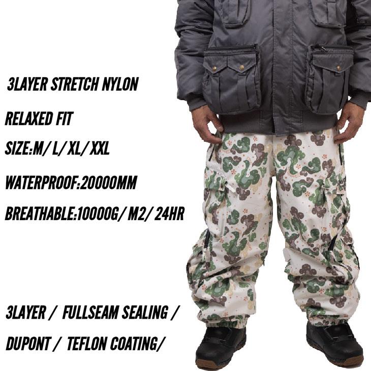 25-26 NOMADIK ノマディック スノボ ウェアー 777 RAY BIB PANTS