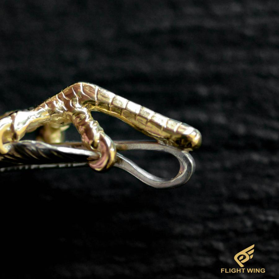 goro's（ゴローズ） 【中古】金爪メタル付き特大フェザー(左) / Goro's