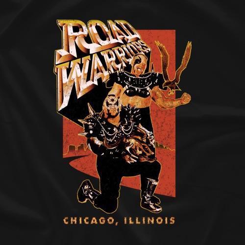 暴走戦士 ロード・ウォリアーズ Tシャツ「ROAD WARRIORS ホーク
