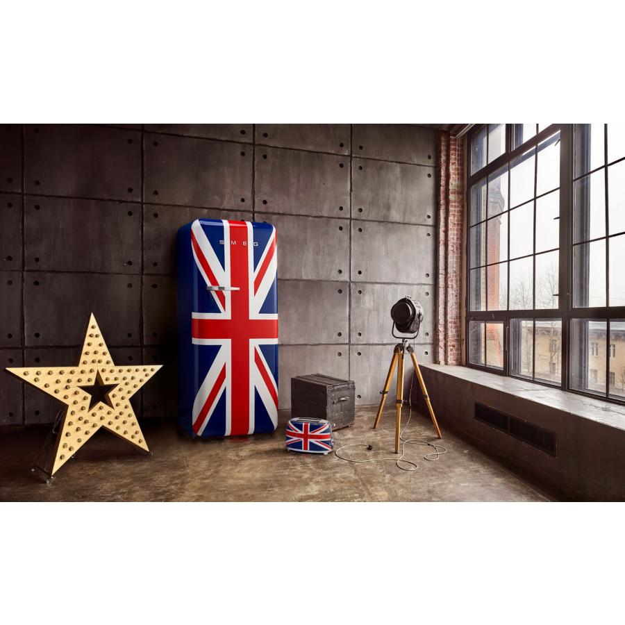 受注発注品】SMEG(スメッグ)冷蔵庫 FAB28(ユニオンジャック) : 二子