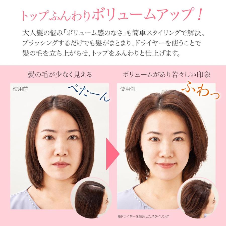 美容師さんの簡単ボリュームアップブラシ ハーフロールブラシ ロール