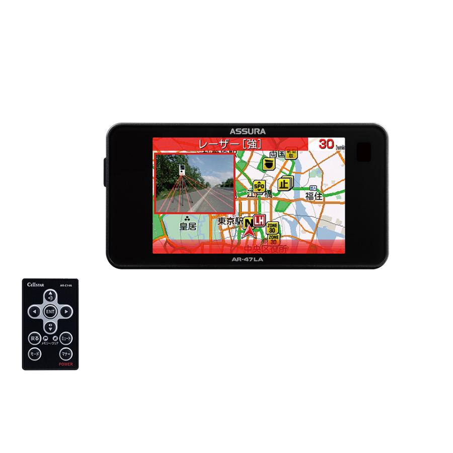 CELLSTAR（セルスター） 【在庫あり】CELLSTAR AR-47LA レーダー探知機