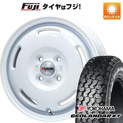 GEOLANDAR 【新品 軽自動車】軽トラ 軽バン 夏タイヤ ホイール4本