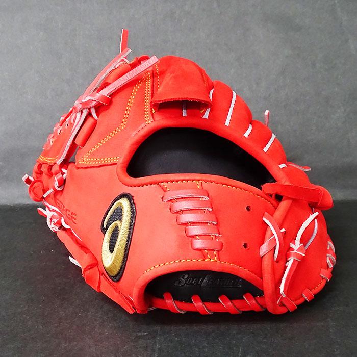 ゴールドステージ 軟式 グラブ ヌバック 投手 アシックス(asics