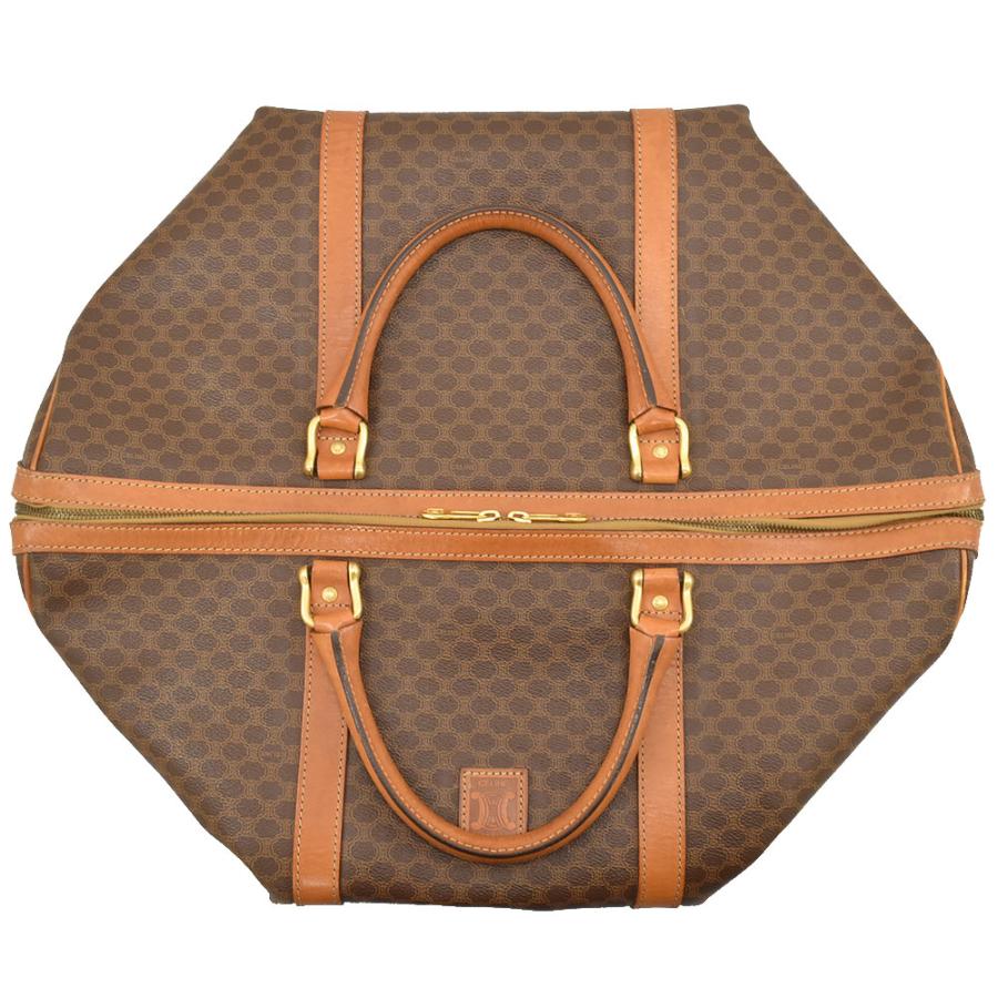 CELINE（セリーヌ） ボストンバッグ マカダム柄 旅行鞄 ヴィンテージ