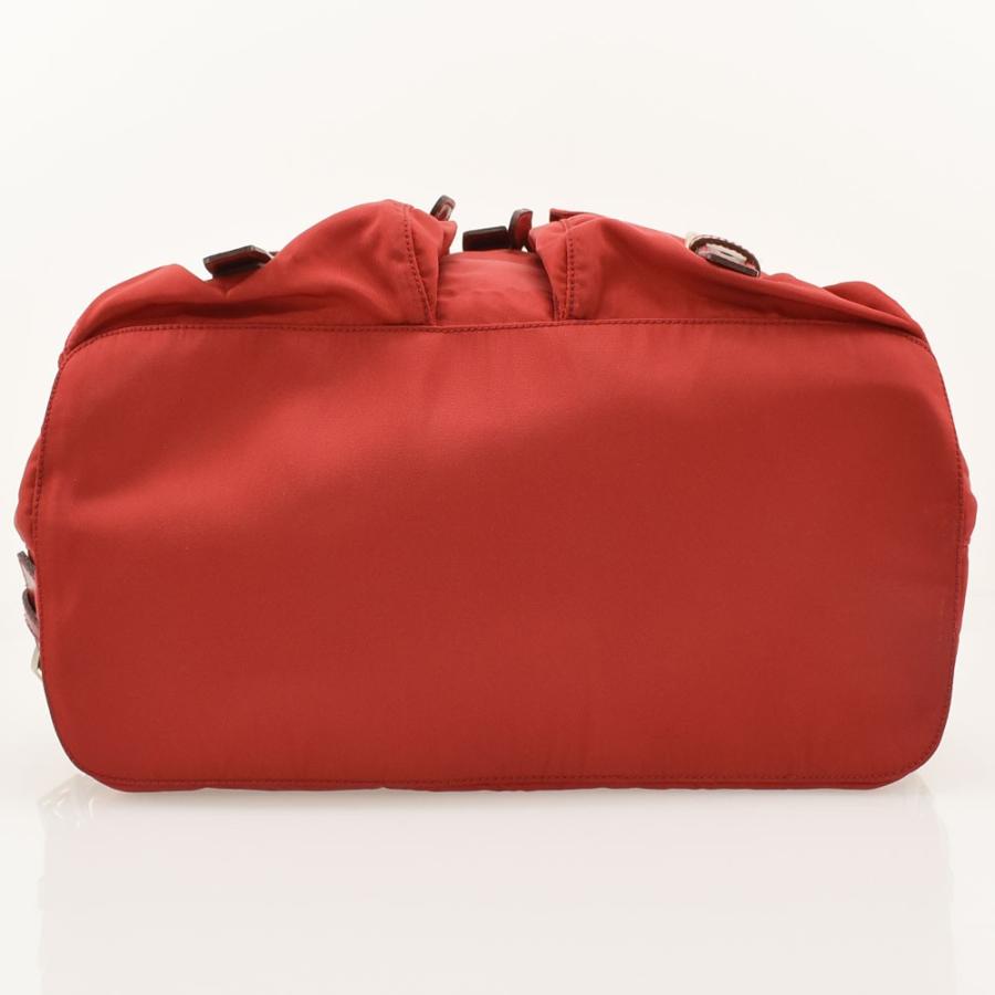 PRADA（プラダ） 三角ロゴ リュック デイパック ナイロン チェリー