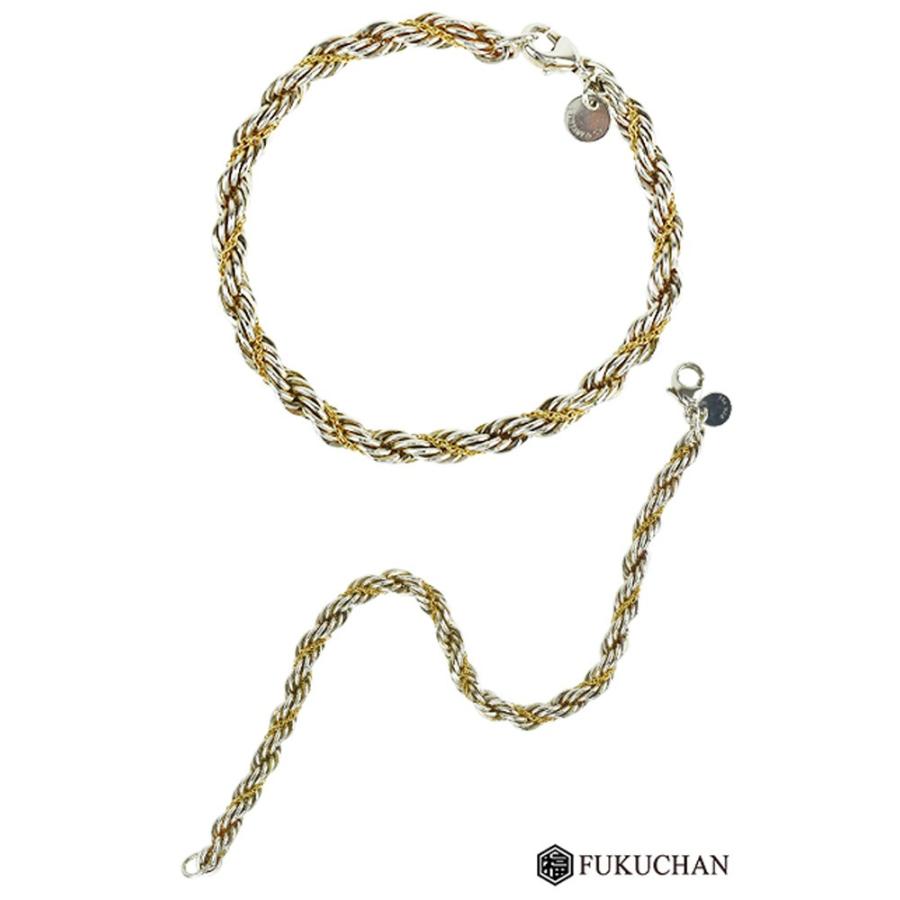 TIFFANY＆Co./ティファニー ツイスト チェーン コンビ ブレスレット