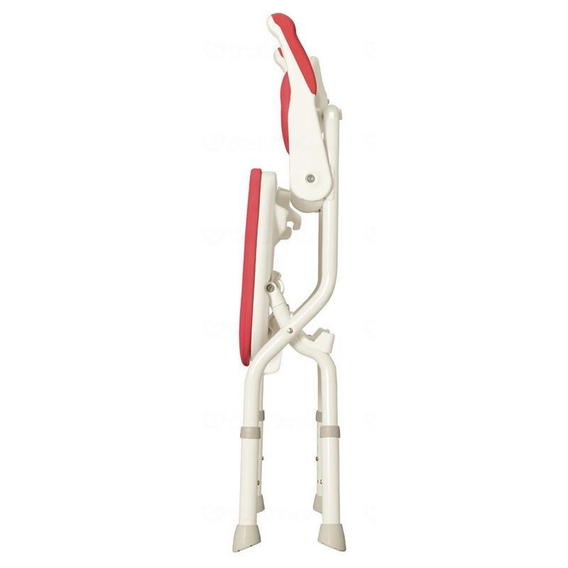 アロン化成 安寿 折りたたみシャワーベンチ FS レッド 536050 : となり