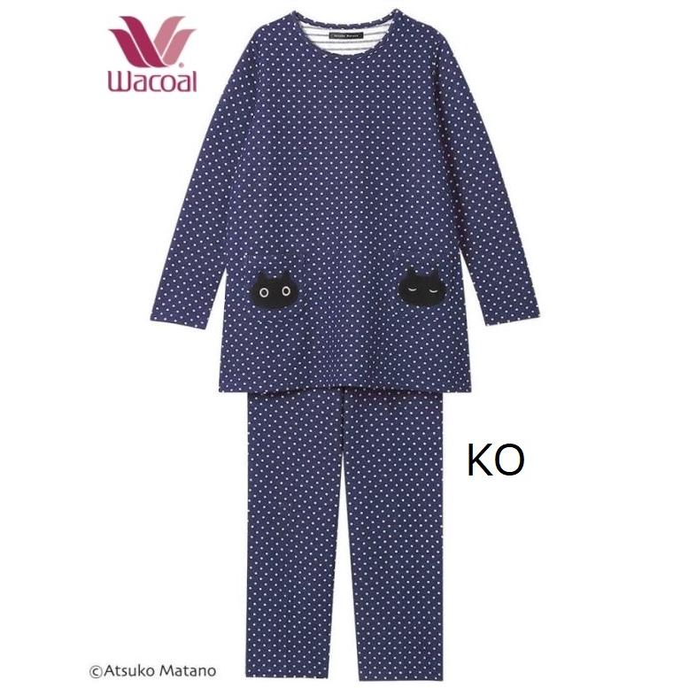 WACOAL（ワコール） レディースパジャマ マタノアツコ長袖長パンツ