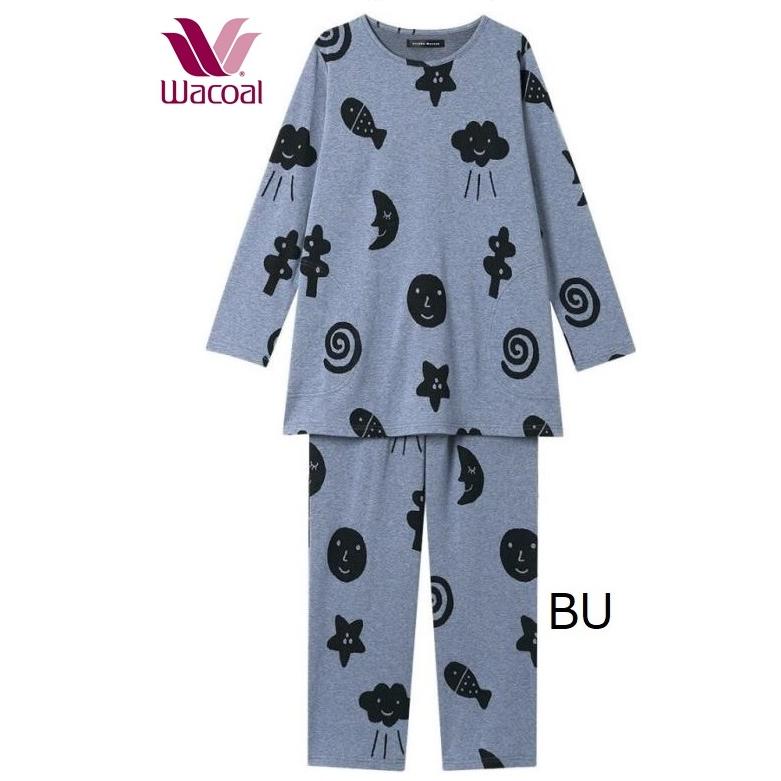 WACOAL（ワコール） レディースパジャマ マタノアツコ長袖長パンツ