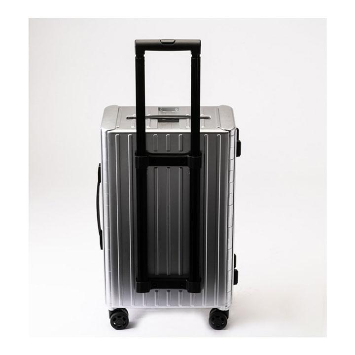 ＆.FLAT アンドフラット 折り畳みキャリーケース メタリックカラー