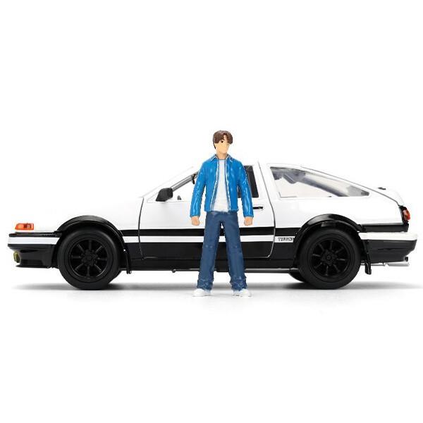 Jada イニシャル D ミニカー 車 藤原拓海 フィギュア付き 頭文字 D