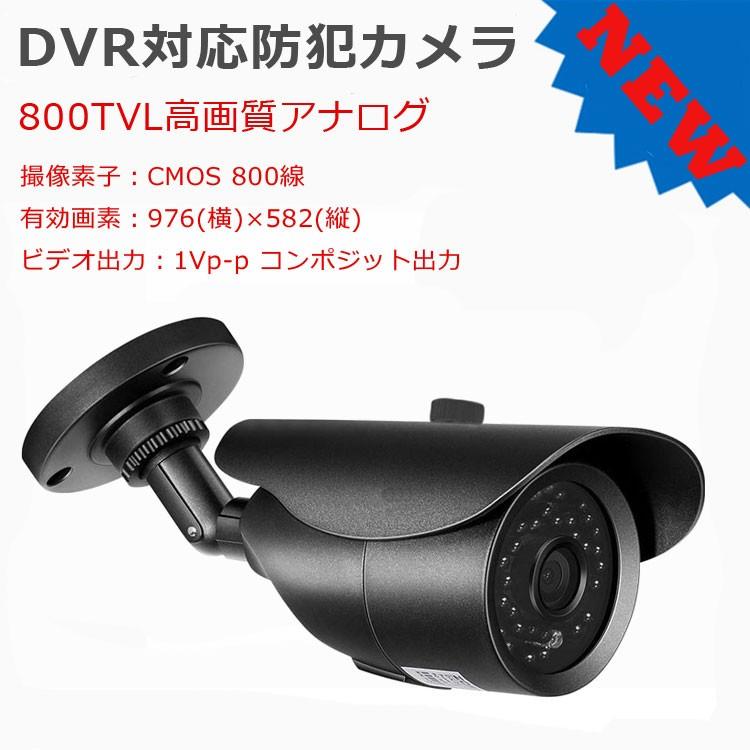 防犯DVRレコーダー+カメラ4台+20mケーブル4個+HDD（1TB）セット マウス