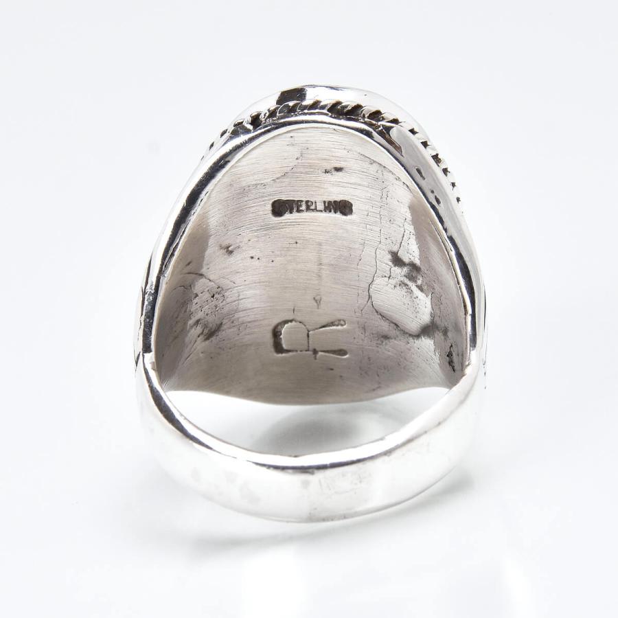 Indian Jewelry FUNNY公式ストア ナバホ族 ターコイズ リング [26号