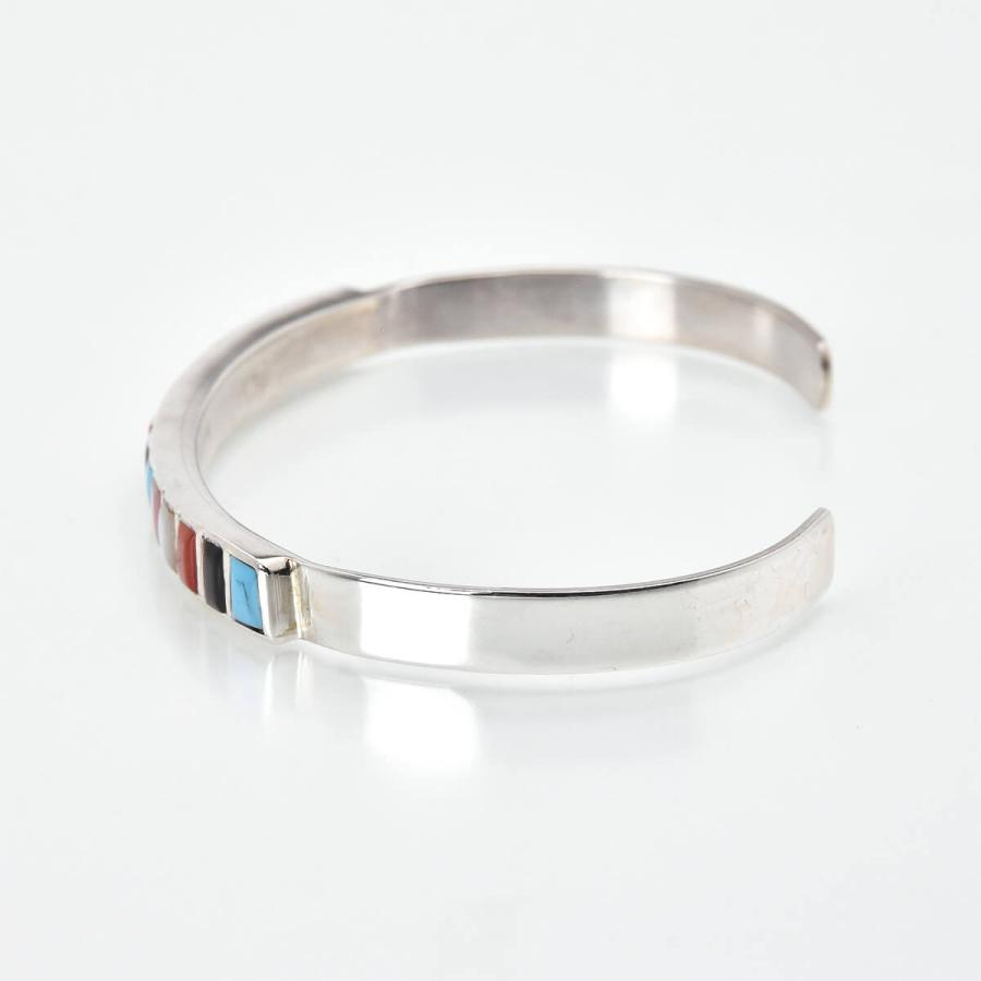 Indian Jewelry FUNNY公式ストア ズニ族 マルチカラー インレイ