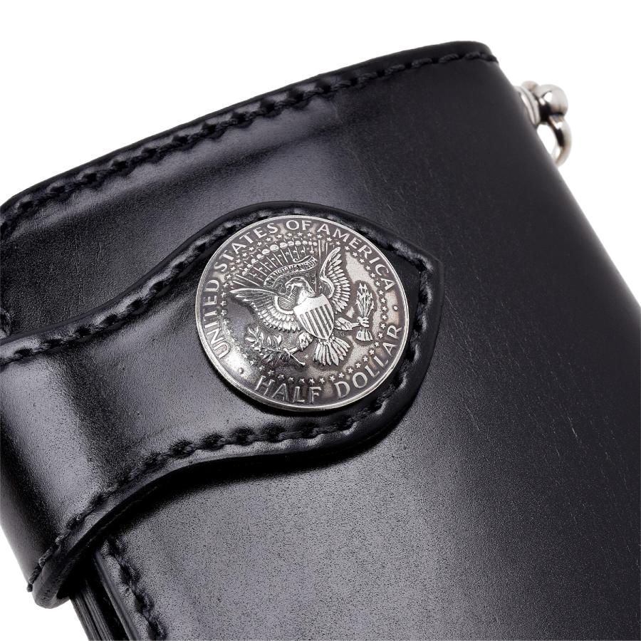 FUNNY公式ストア ファニー ライダースウォレット コードバン 財布 長