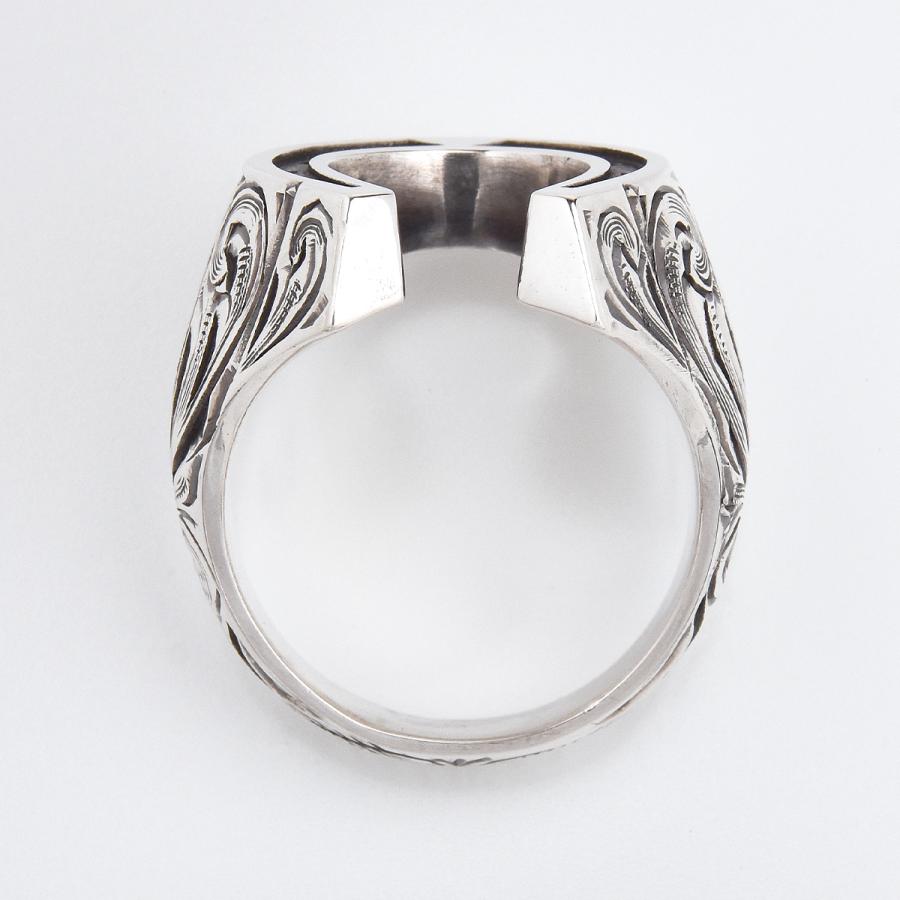 FUNNY公式ストア ファニー ハンドエングレーブ ホースシュー リング