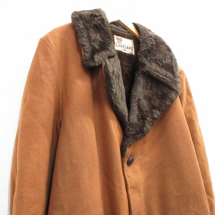XL/古着 レイクランド LAKELAND 長袖 ウール ギャング コート メンズ