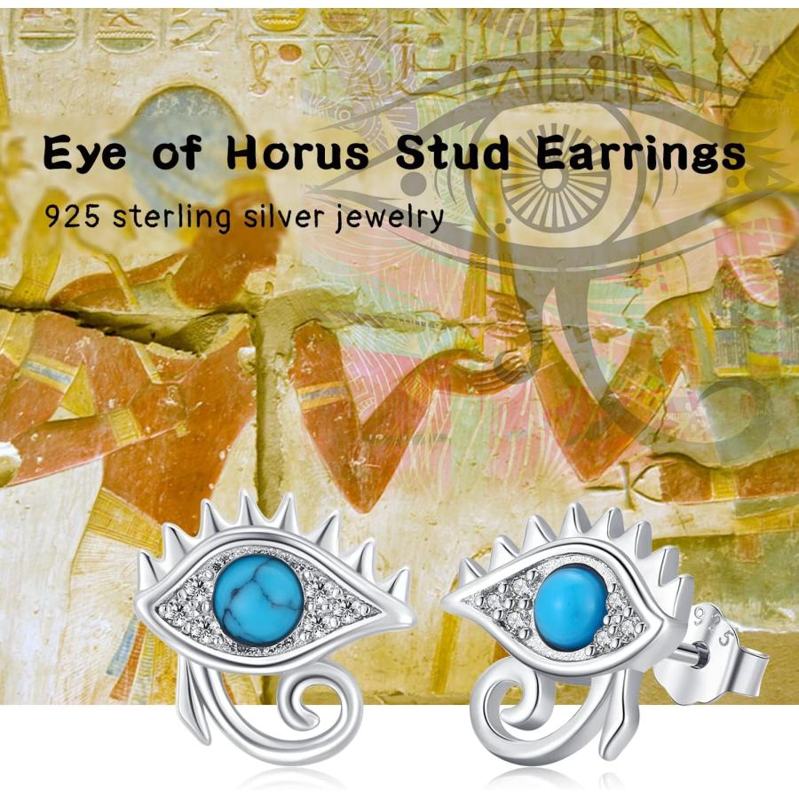 並行輸入品】ホルスの目 イヤリング レディース 925スターリング
