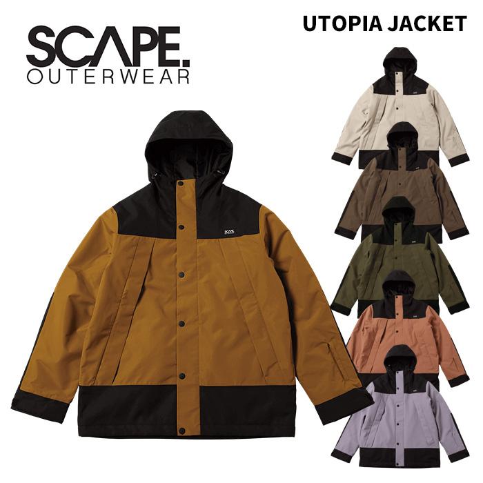 SCAPE エスケープ ウェア UTOPIA JACKET 24-25(2025)モデル ジャケット