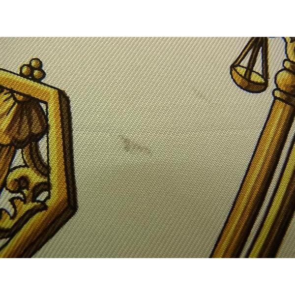 HERMES（エルメス） スカーフ カレ90 LES CLES 鍵柄 シルク100% - 大判