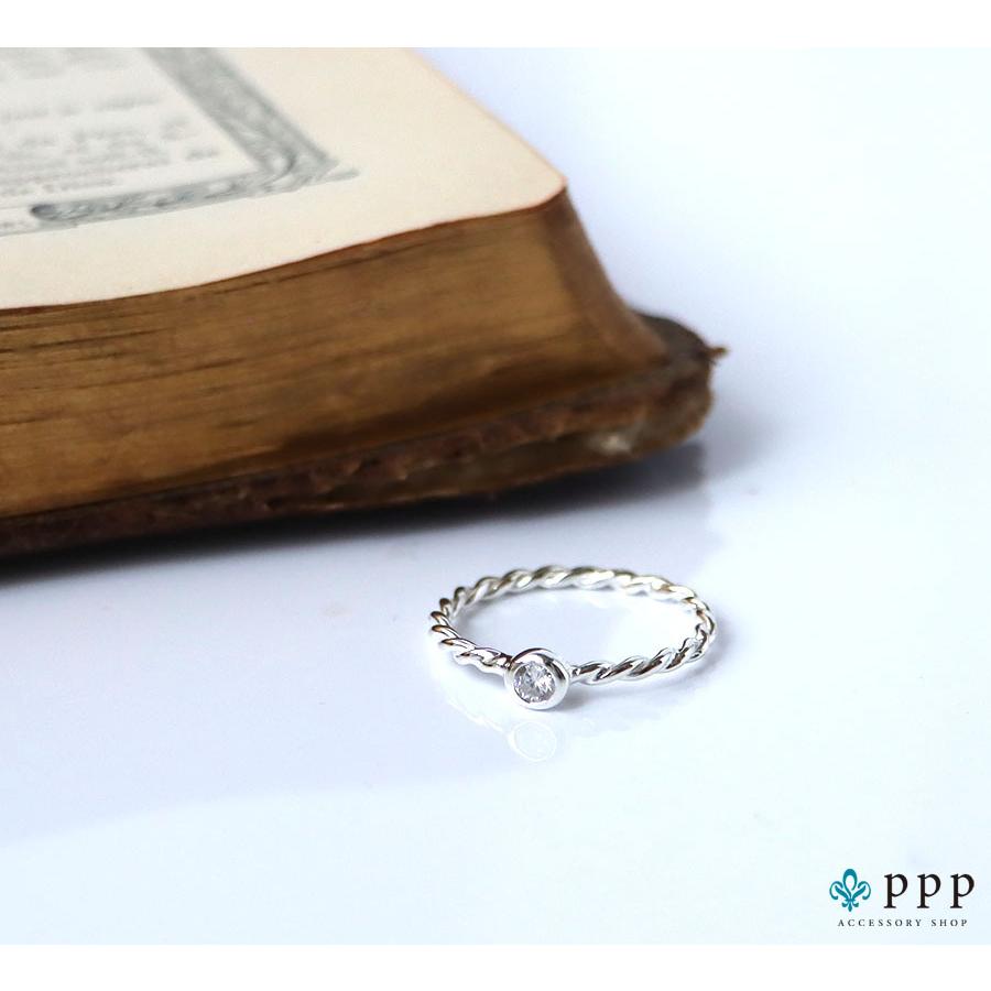 デザインリング(56)07号 09号 11号 13号 メイン ジルコニア 石付き