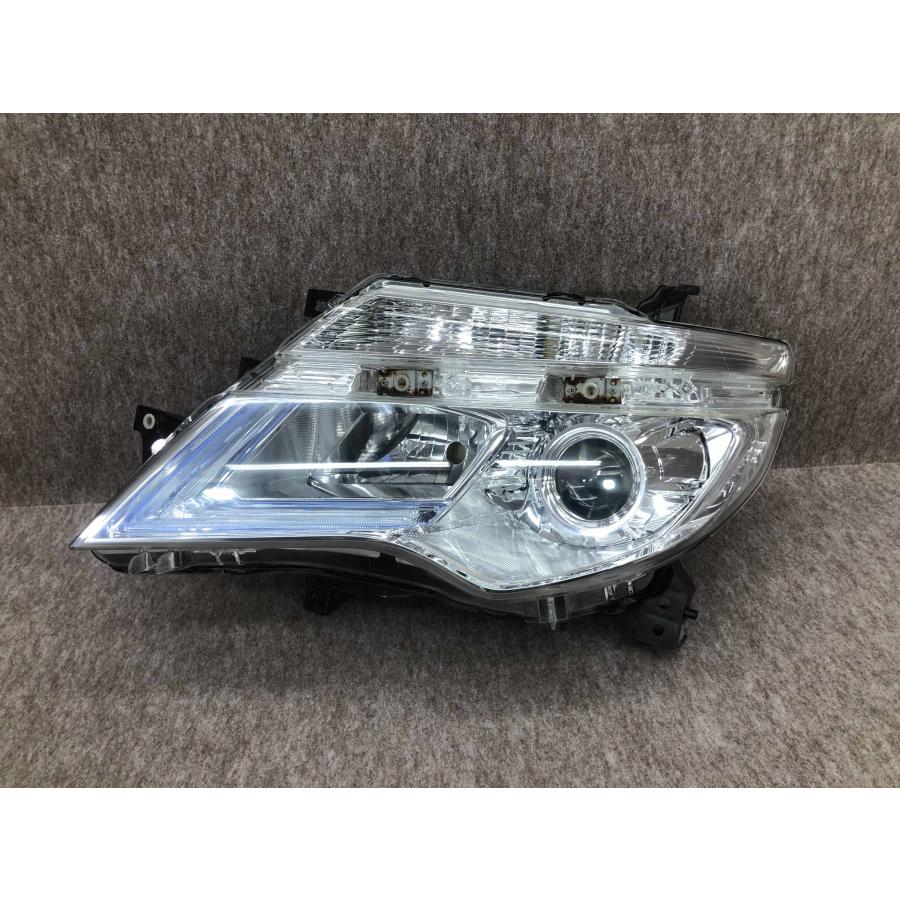 磨き済み 日産 セレナ ハイウェイスター C26 後期 純正 左 ヘッド