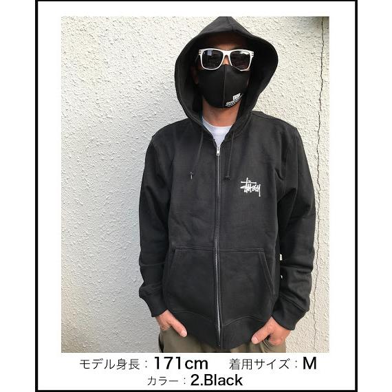 STUSSY（ステューシー） メンズ BASIC STUSSY ZIP HOOD プルオーバー