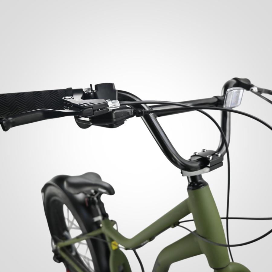 ファットバイク 迫力の新極太タイヤ 24インチ Wディスクブレーキ