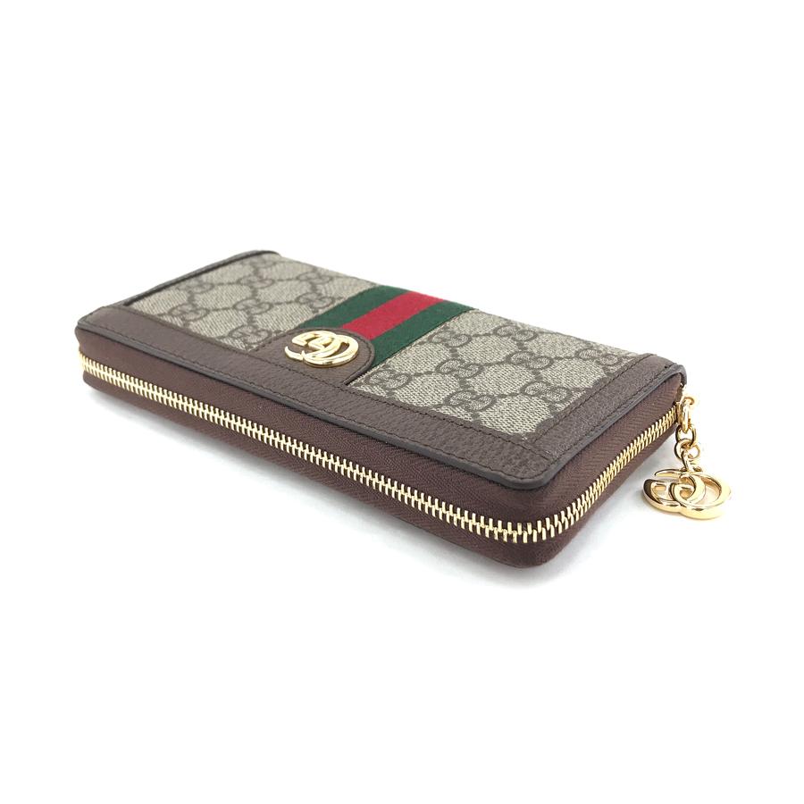 GUCCI（グッチ） 【新品】グッチ 長財布 ラウンドファスナー オフィ