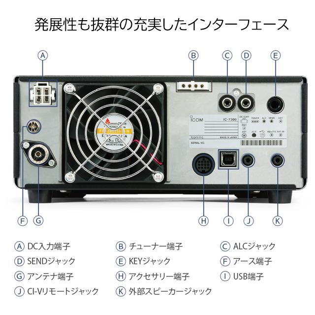 ICOM（アイコム） IC-7300 ICOM HF/50MHzオールモードアマチュア無線