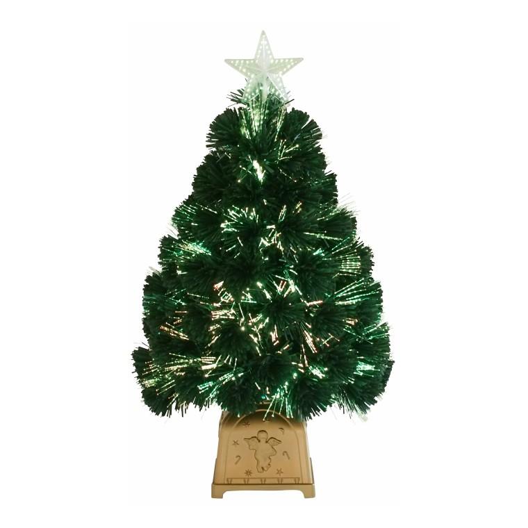 クリスマスファイバーツリー60cm グリーン クリスマスツリー