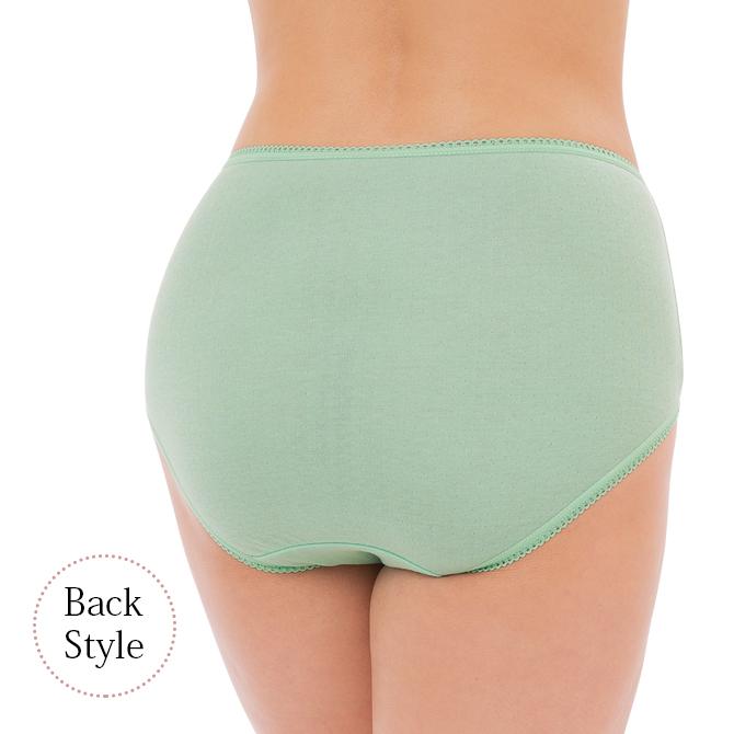 レディース 下着 ショーツ パンツ セット グレー ミント イエロー 綿