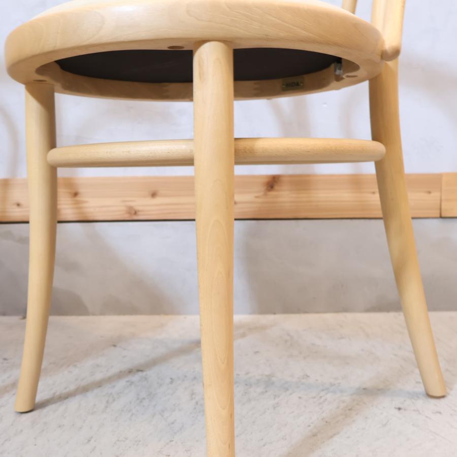 飛騨産業 HIDA キツツキマーク 第七號椅子 曲木椅子 ブナ材 ダイニング