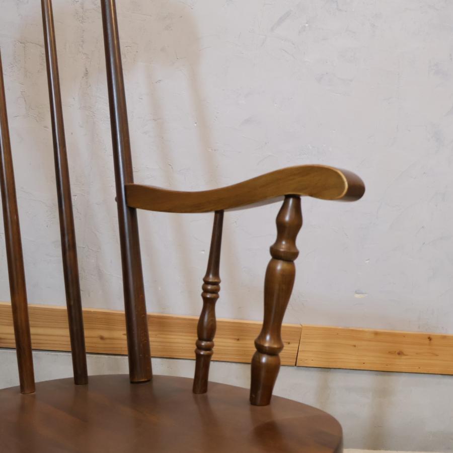 柏木工 KASHIWA ロッキングチェア 飛騨家具 アンティーク調 揺り椅子