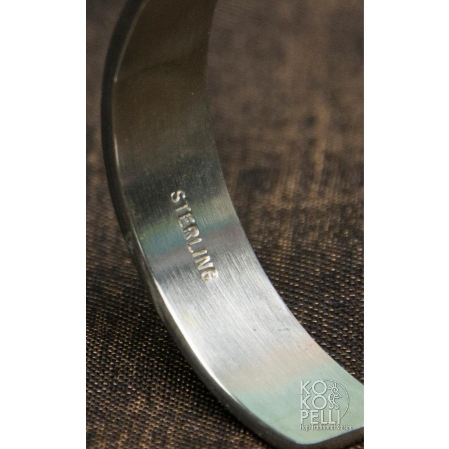 ホピ族 シルバーバングル rain & wind by Merle Namoki オーバーレイ