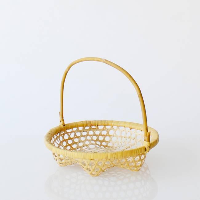 果物カゴ 平成籠(へいせいかご） / 小林ミドリ 手づくり 木工 作品