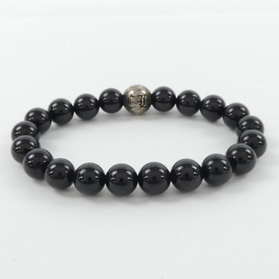 クロムハーツ CHROME HEARTS BEAD24 10mm ビーズブレスレット 2354 304
